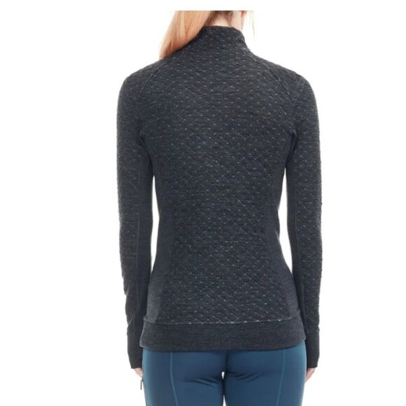 Icebreaker Merino Wool Affinity Thermo Half Zip - Grey - Picture 13 of 16
